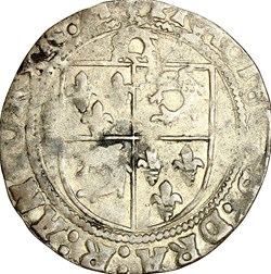 Douzain ou grand blanc du Dauphiné, 4e type, François Ier, 1529-1534, Montélimar