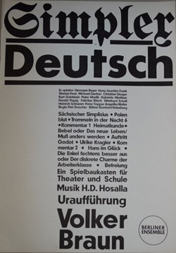Berliner Ensemble, Simpler Deutsch (1980)