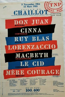 Programme du TNP (1954-1955)