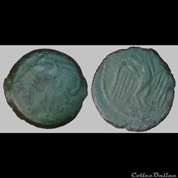 Carnutes - Bronze lourd à l'Aigle et au Croissant