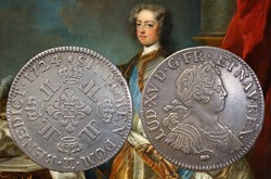 Ecu d'argent 1724 Besançon