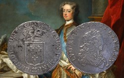 Tiers d'écu d'argent 1720 Besançon