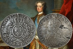 Ecu d'argent 1733 Besançon