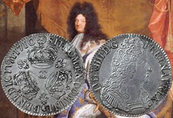 Ecu d'argent 1710 Besançon