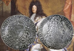 Ecu d'argent 1709 Besançon