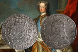 Ecu d'argent 1727 Besançon