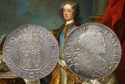 Ecu d'argent 1718 Besançon
