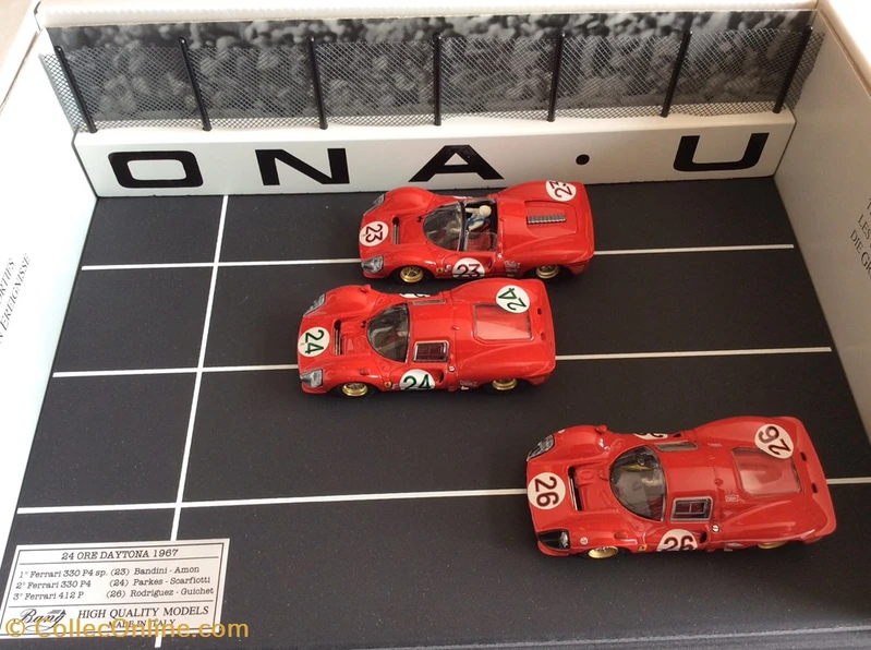 1/43 AMR Annecy ferrari 330p4 412p Daytona 1967 フェラーリ