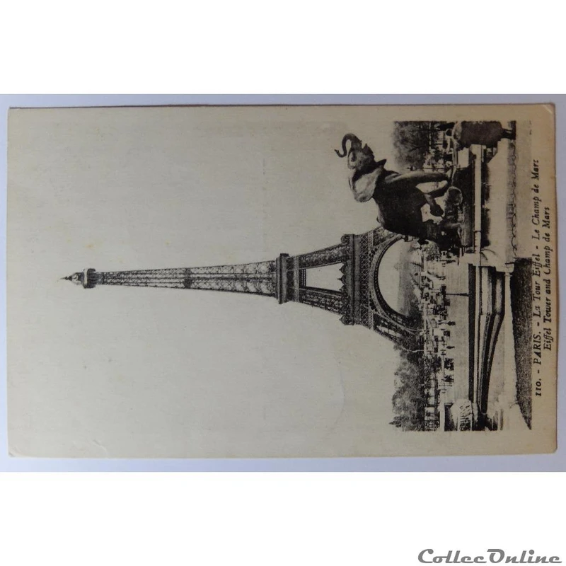 Cpa De Paris La Tour Eiffel Tarjetas Postales Europa Francia