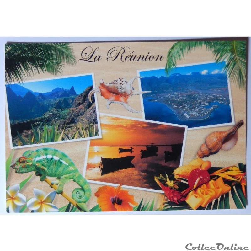 Carte Postale Ile de la Réunion - Popcarte