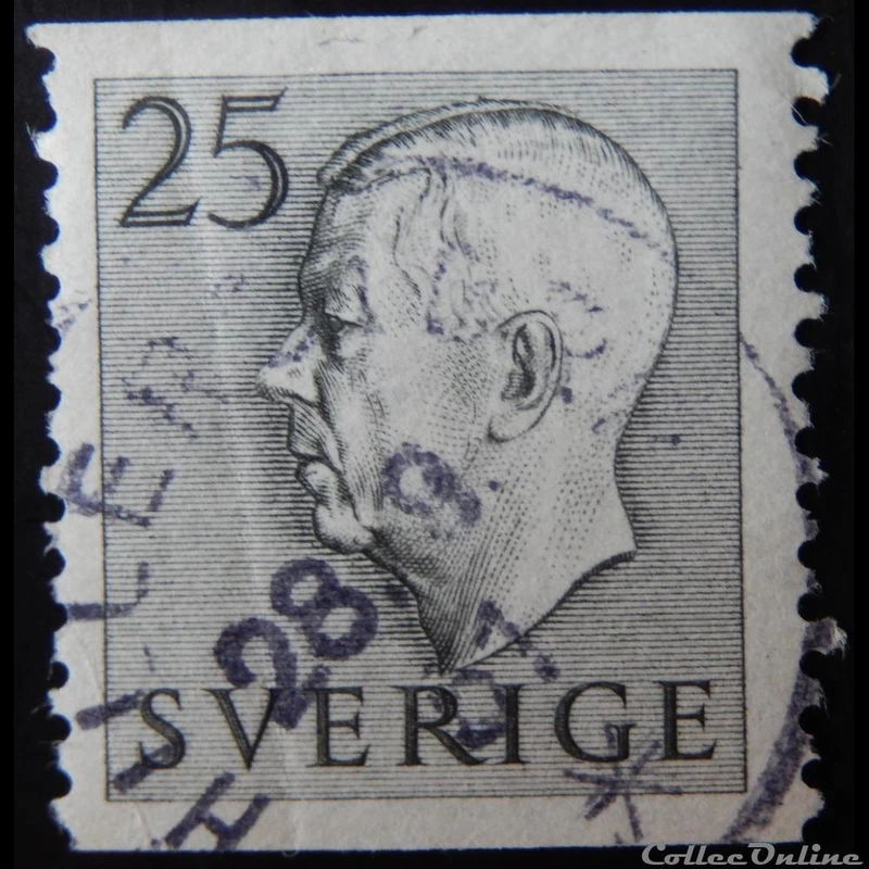 Enveloppe timbrée *** Suède - 1950 / ref 076