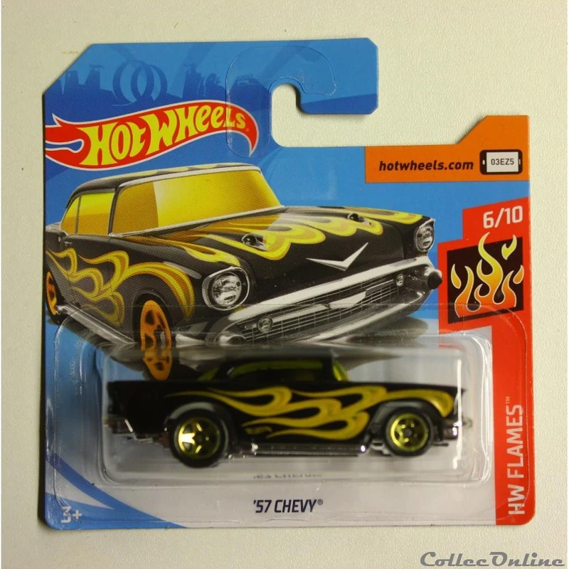 Hot wheels 57 chevy hw sales flames