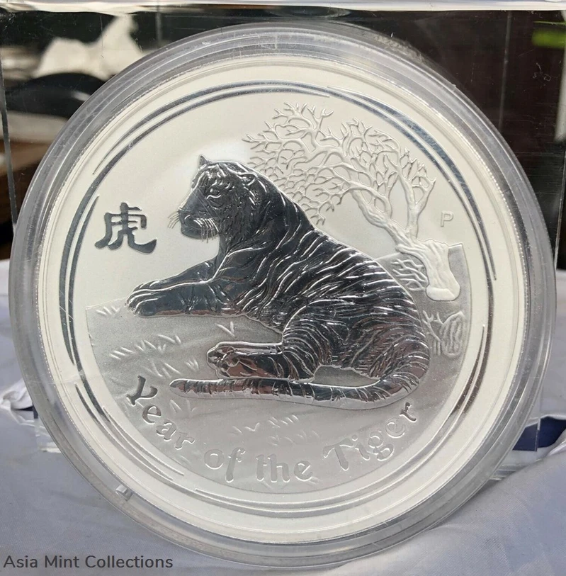 2010 - Australia 30 Dollar 1 Kg .999 Silver - Year of the