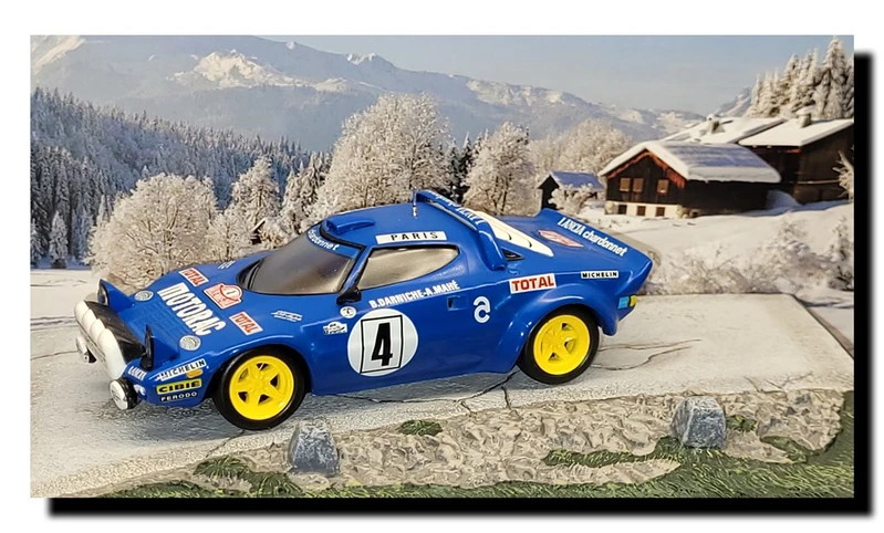 ミニカー　1/43 Lancia Stratos HF Winner Rally Monte Carlo 1979 B. Darniche - A. Mahe #4 [S9096] LANCIA STRATOS HF #4 B.Darniche Winner Rallye Monte Carlo