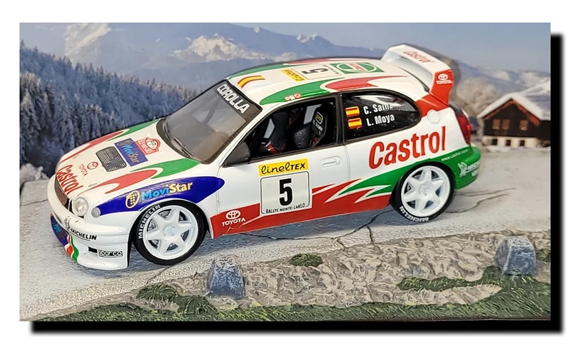 1998 - N°005 - Toyota Corolla WRC - Models - Cars - Lancia - Color White