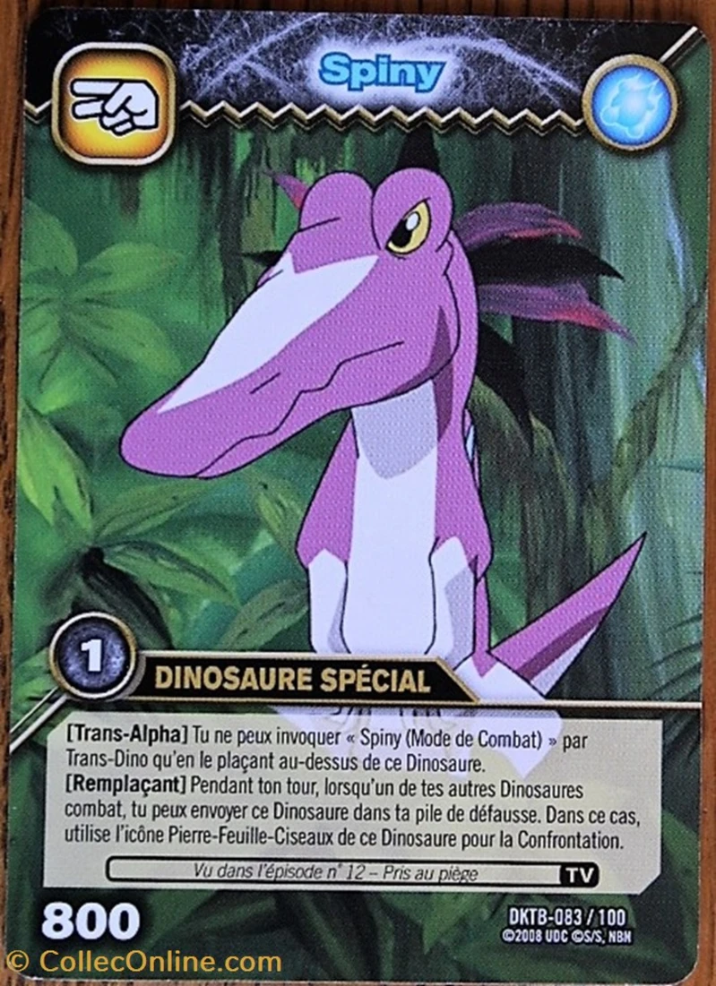 TCG - Dinosaur King - DKBD 081-100 - Spiny - Board games & Toys