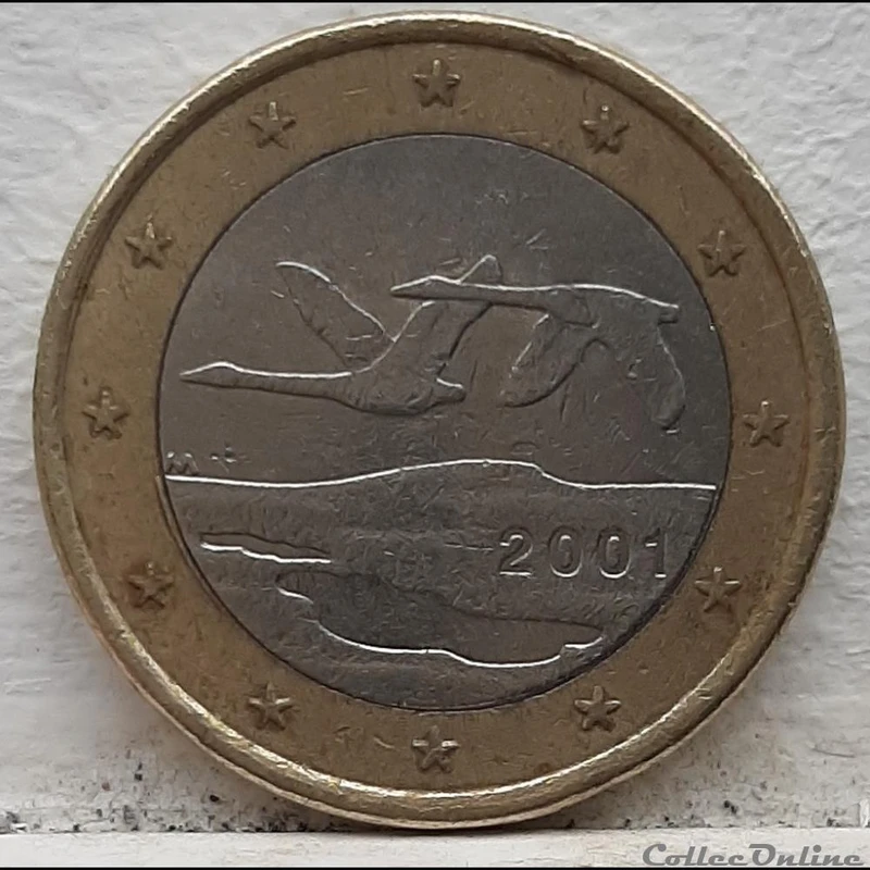 Finlande - 2001 - 1 euro - Coins - Euros