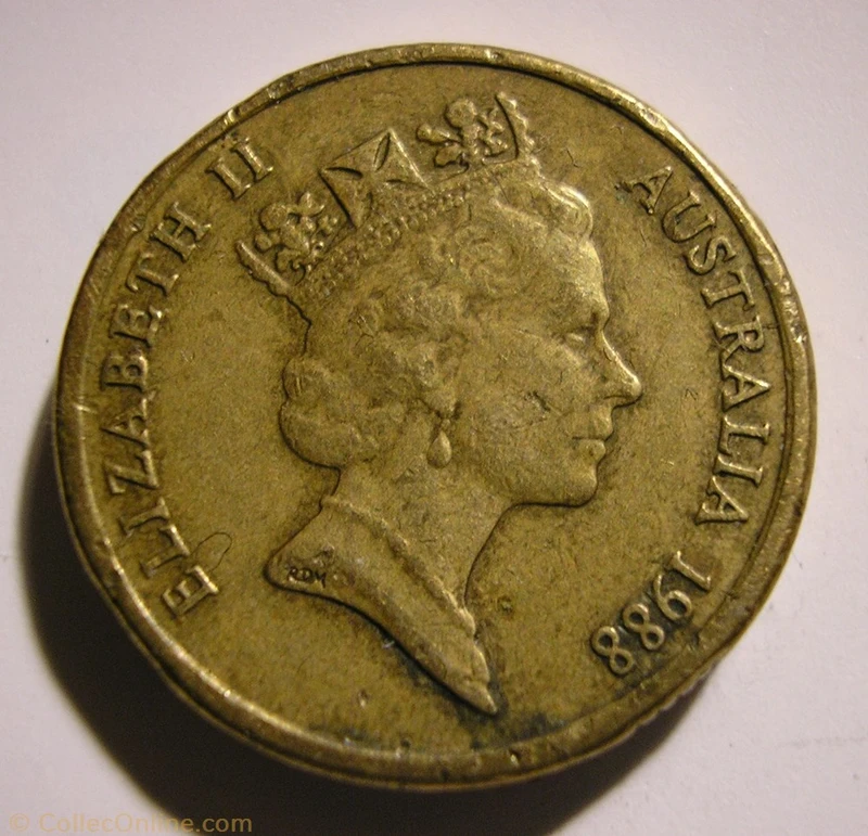 Elizabeth II 2 Dollars 1988 Australia Coins World Face