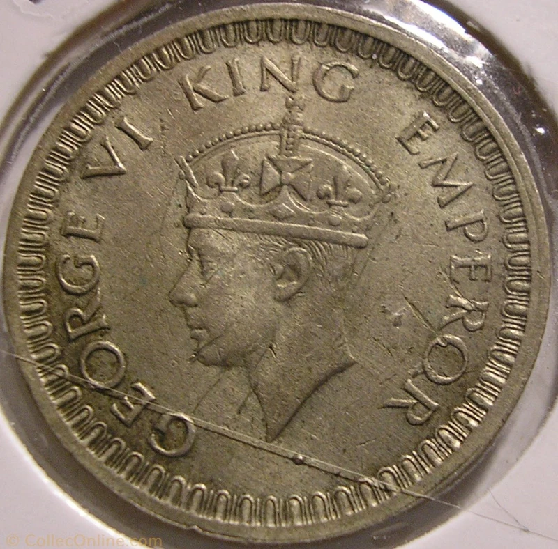 Rei Britânico Idoso Emperor India De George VI Da Moeda Foto de Stock -  Imagem de bombaim, centavo: 125931130