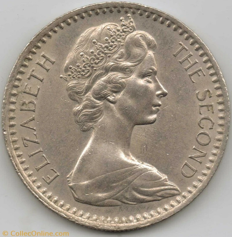 Elizabeth II - 2-1-2 Shillings - 25 Cents 1964 - Rhodesia - Coins