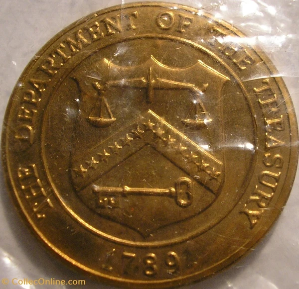 Department of the Treasury Denver Mint Token Coins Exonumia