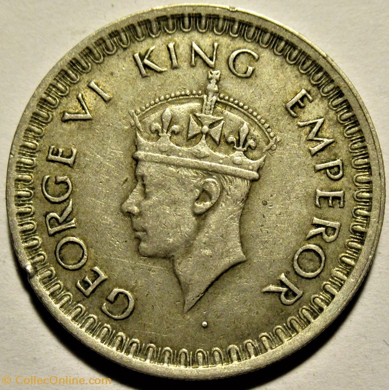 Rei Britânico Idoso Emperor India De George VI Da Moeda Foto de Stock -  Imagem de bombaim, centavo: 125931130