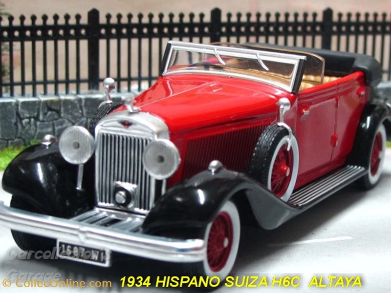 Hispano Suiza H6C 1934 - Models