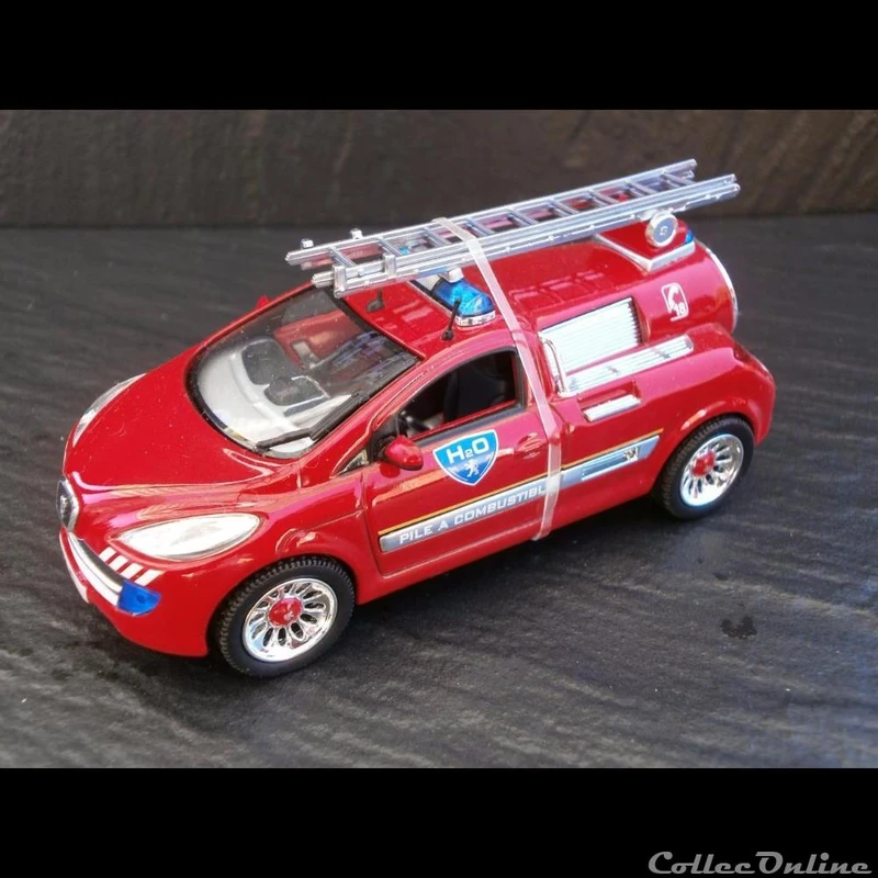 Peugeot H2O Fuel Cell Fire Vehicle 1-43 scale by Altaya 