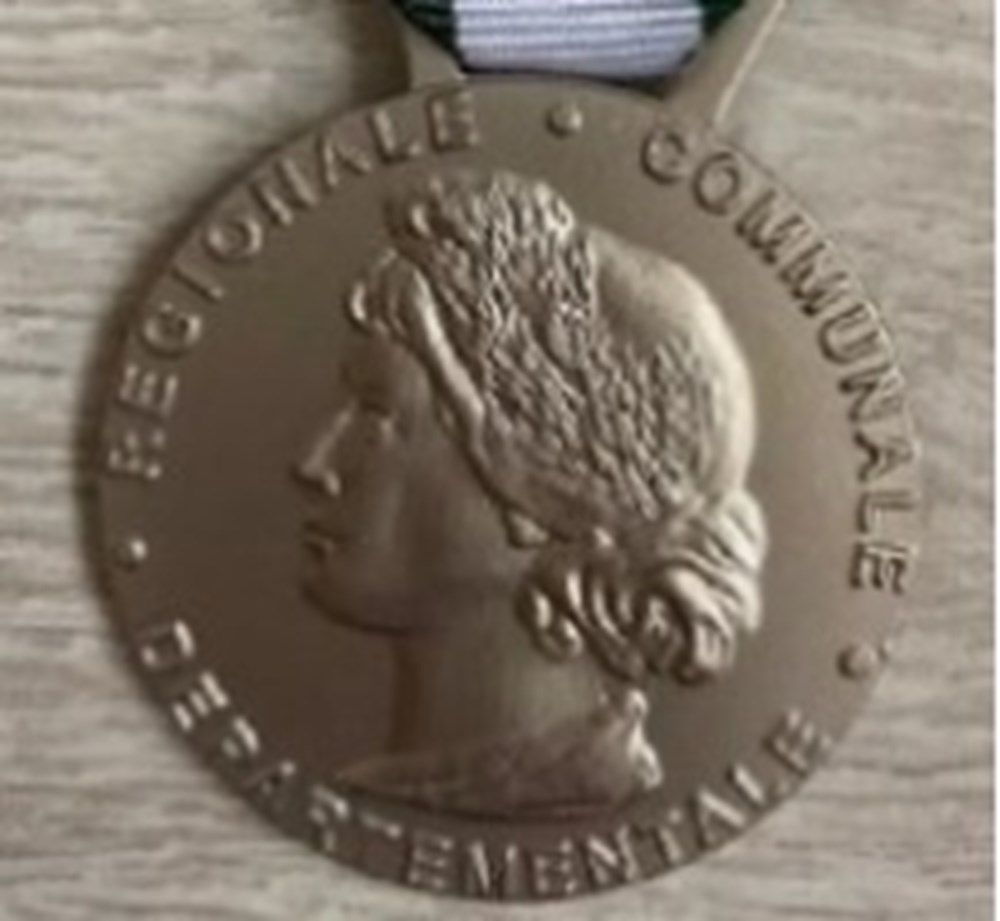 Nouveauté pour la médaille d'honneur régionale, départementale et communale nouveaute pour la medaille honneur regionale departementale et communale
