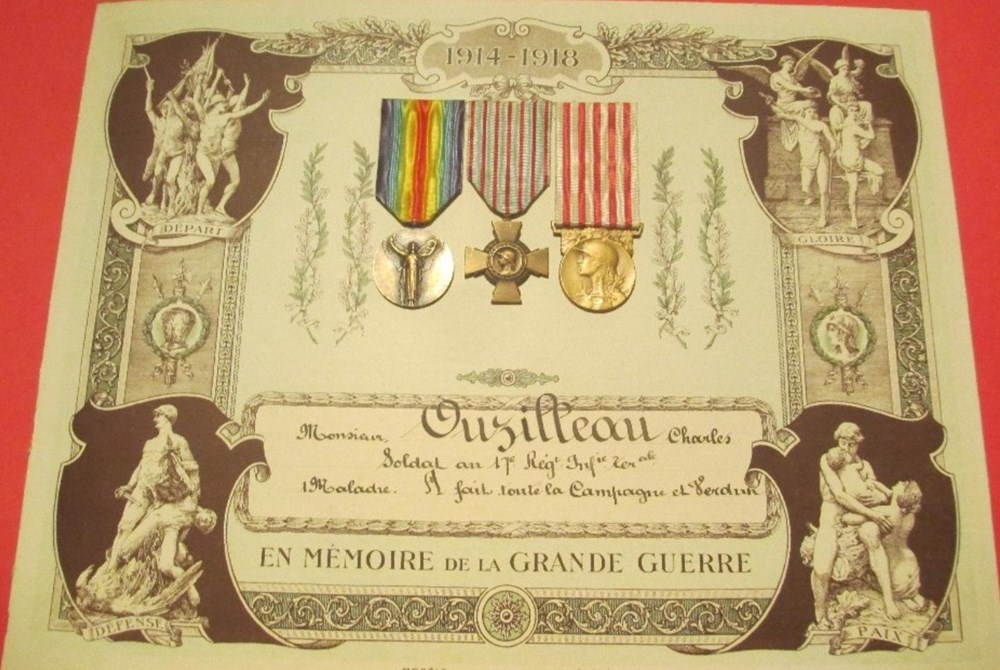 souvenirs de soldats 9 1914 1918