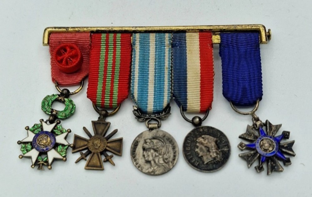 france portee de medailles miniatures 32