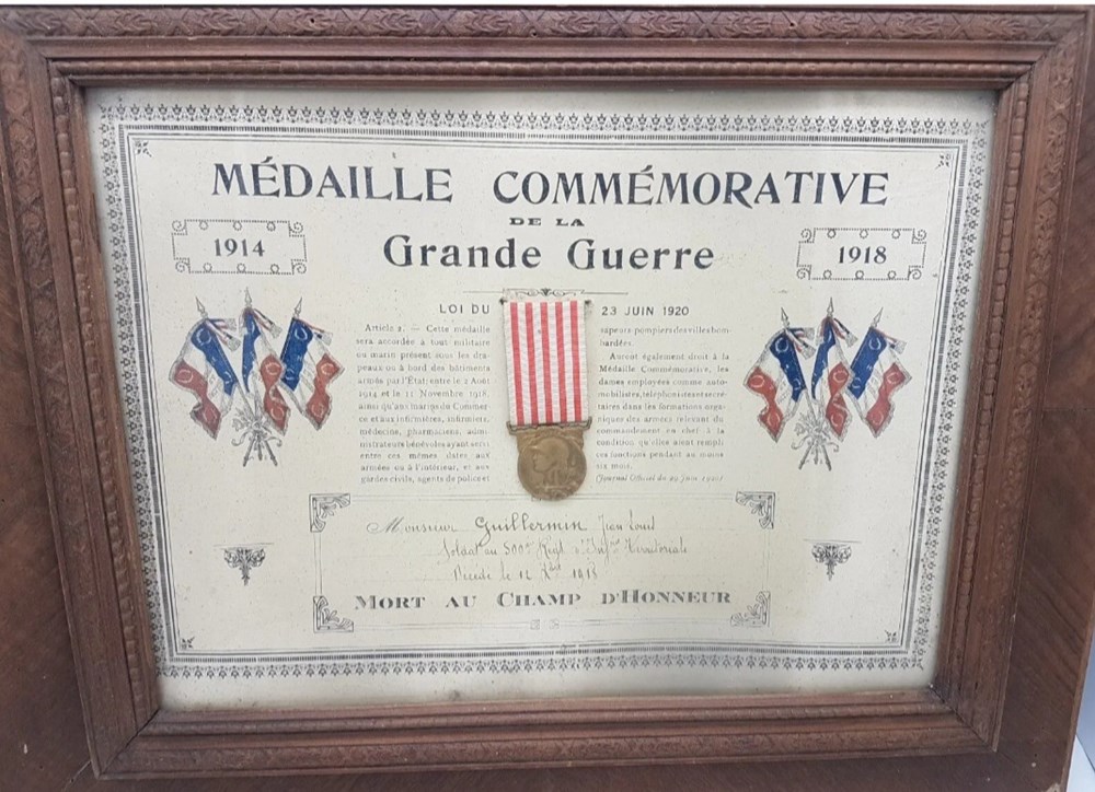 souvenirs de soldats 6 1914 1918