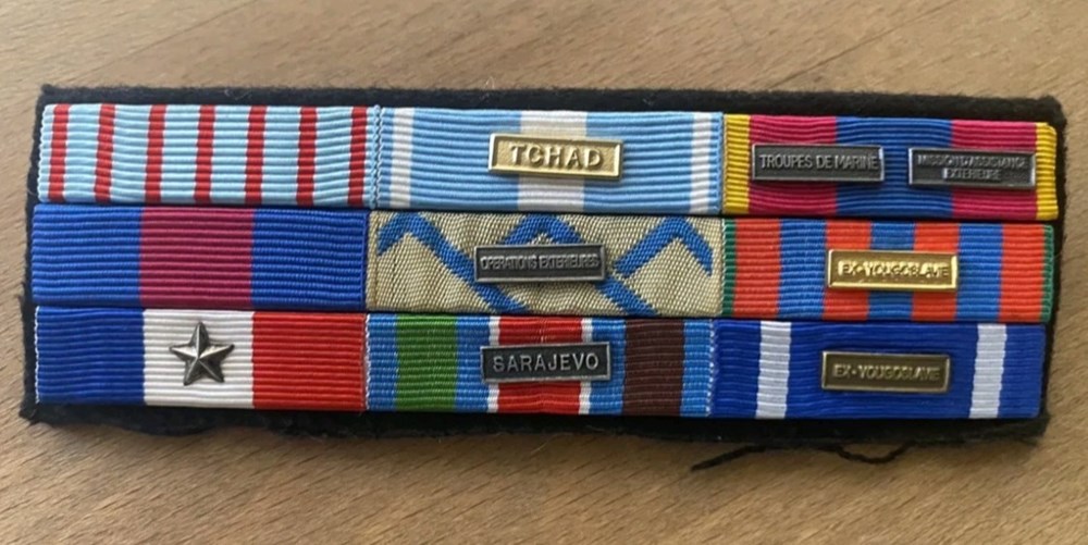 france rappel de decorations un militaire francais 22