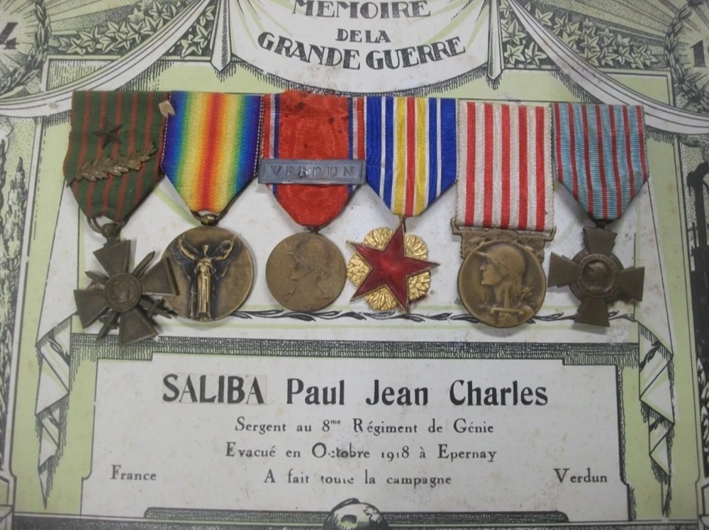 souvenirs de soldats 12 1914 1918