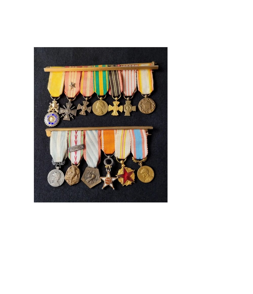 france portee de medailles miniatures 39