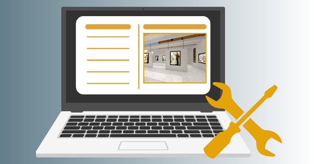 6 - CollecOnline's virtual exhibition module in 3D galleries 6 colleconline s virtual exhibition module in 3d galleries