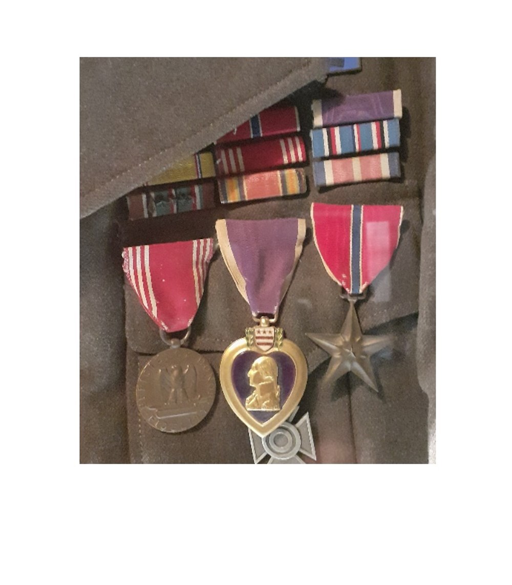 Décorations d'un vétéran américain de la Seconde Guerre mondiale #2 decorations un veteran americain de la seconde guerre mondiale 2
