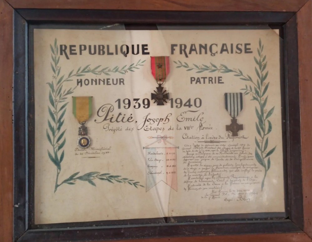 souvenirs de soldats 14 1939 1940