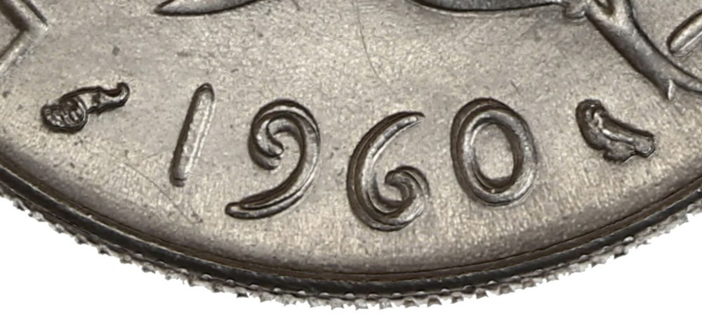 savoir distinguer la variete gros zero de la 1 franc 1960