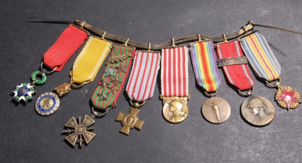 france portee de medailles miniatures 35