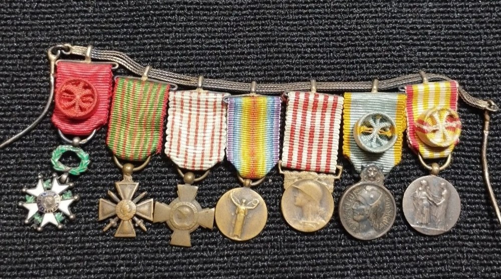france portee de medailles miniatures 50
