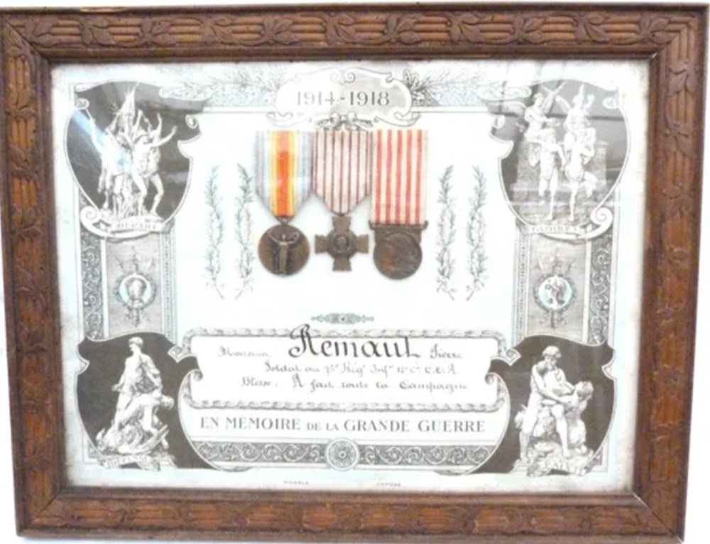 souvenirs de soldats 10 1914 1918