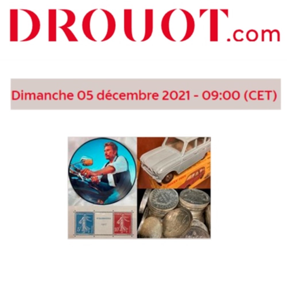  BELLE VENTE COLLECTION EN PARTENARIAT AVEC LE SITE COLLECONLINE &nbsp; SARL J&Auml;GER &amp; TROUV&Eacute; SALLE DES VENTES 61 avenue Ren&eacute; Cassin 22100 DINAN &nbsp; S'inscrire &agrave; la vente &nbsp;...