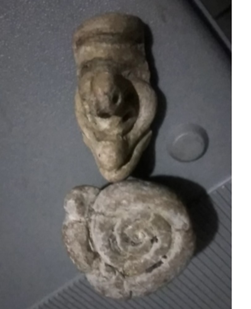 Antiguedades Son unas piezas de manualidades de la cultura de los taíno que estuvieron en territorio dominicano está piesa fueron encontradas en lugares donde abitaban los taíno que son los...