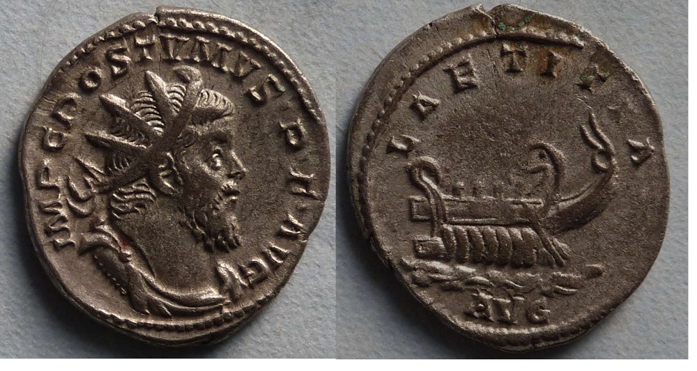  Quelques monnaies de l'Empire Gaulois (260-274). N'h&eacute;sitez pas &agrave; me signaler les erreurs, il peut y avoir des confusions entre les types de portraits et les diff&eacute;rentes &eacute;missions. R&eacute;f&eacute;rences...