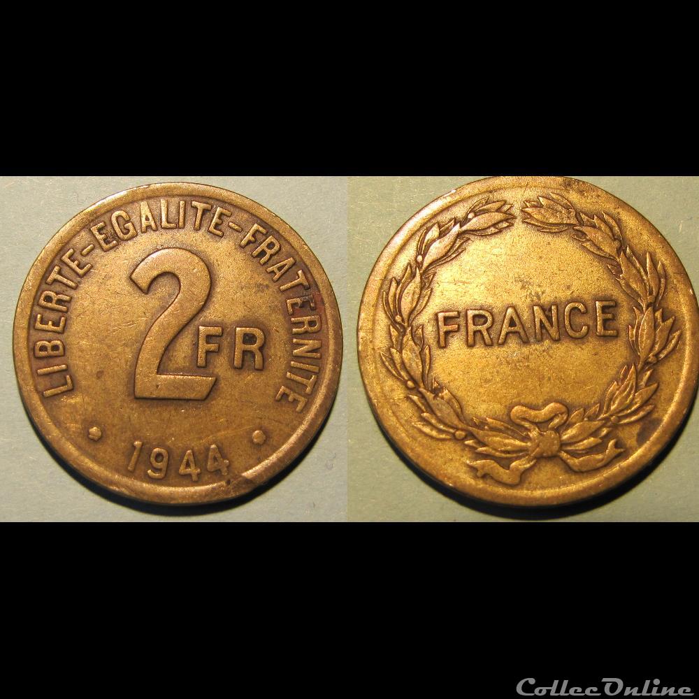 Les francs du Gouvernement provisoire monnaies du Gouvernement provisoire français. 1944-1946 Au sortir de la guerre, les finances de l'Etat sont au plus bas et les monnaies sont principalement frappées en aluminium et en...