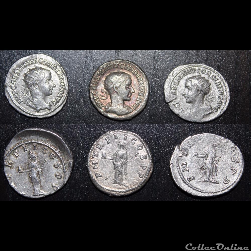 Les antoniniens de Gordien III émis à Antioche Les antoniniens de Gordien III émis à Antioche de Syrie 
