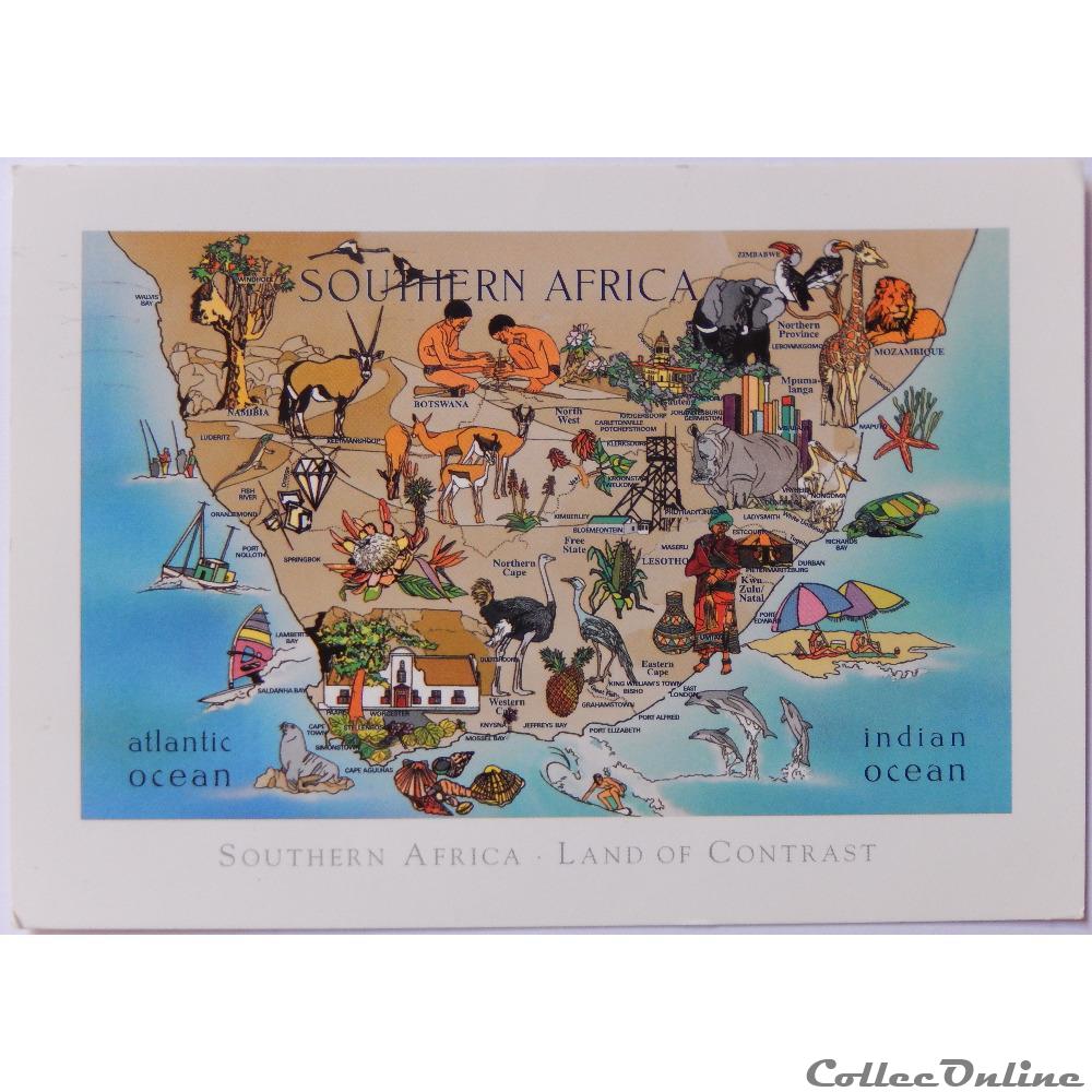 CP d'Afrique moderne (de 1975 à nos jours) Cartes postales modernes d'Afrique