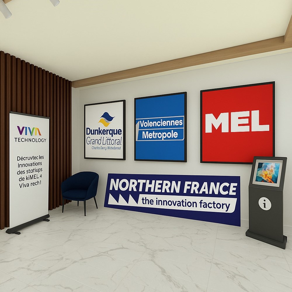 Showroom Northern France, The Innovation Factory Bienvenue dans cet espace virtuel dédié à l’innovation, à l’entrepreneuriat et à la coopération territoriale. Vous vous apprêtez à explorer un showroom 3D qui incarne la vision collective de...