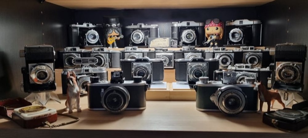 Mes appareils argentiques Ma collection d'appareil photo argentique